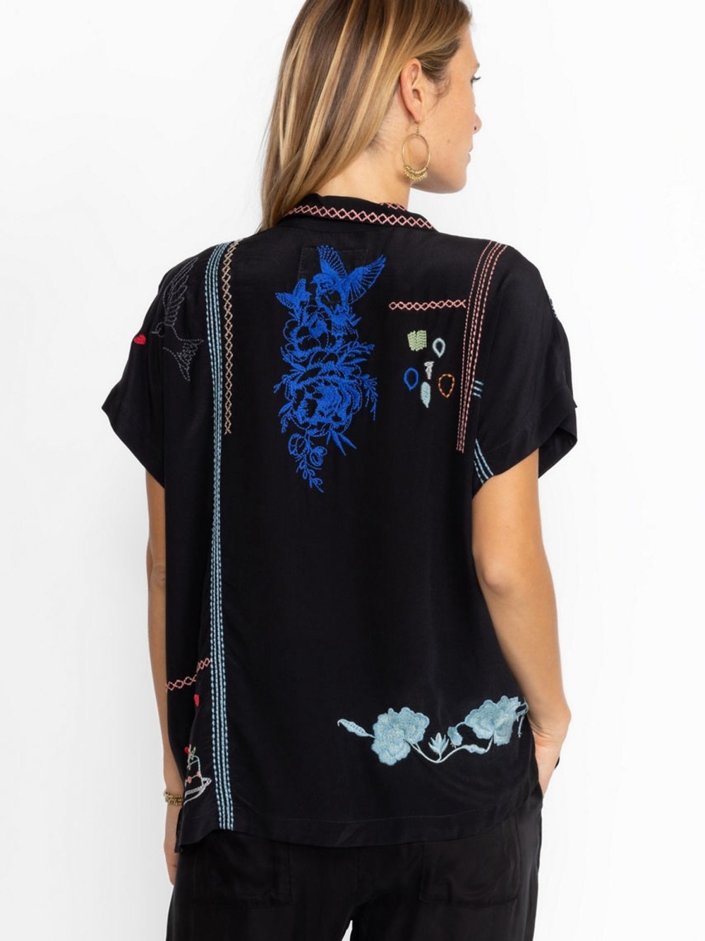 JOHNNY WAS Nahmad Blouse - Picture 2 of 8
